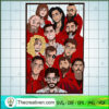 Money Heist Characters SVG Cut File for Cricut & Silhouette
