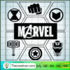 Marvel Logo SVG, Avengers Heroes Logo SVG, Marvel Comics SVG 2 26 copy 3