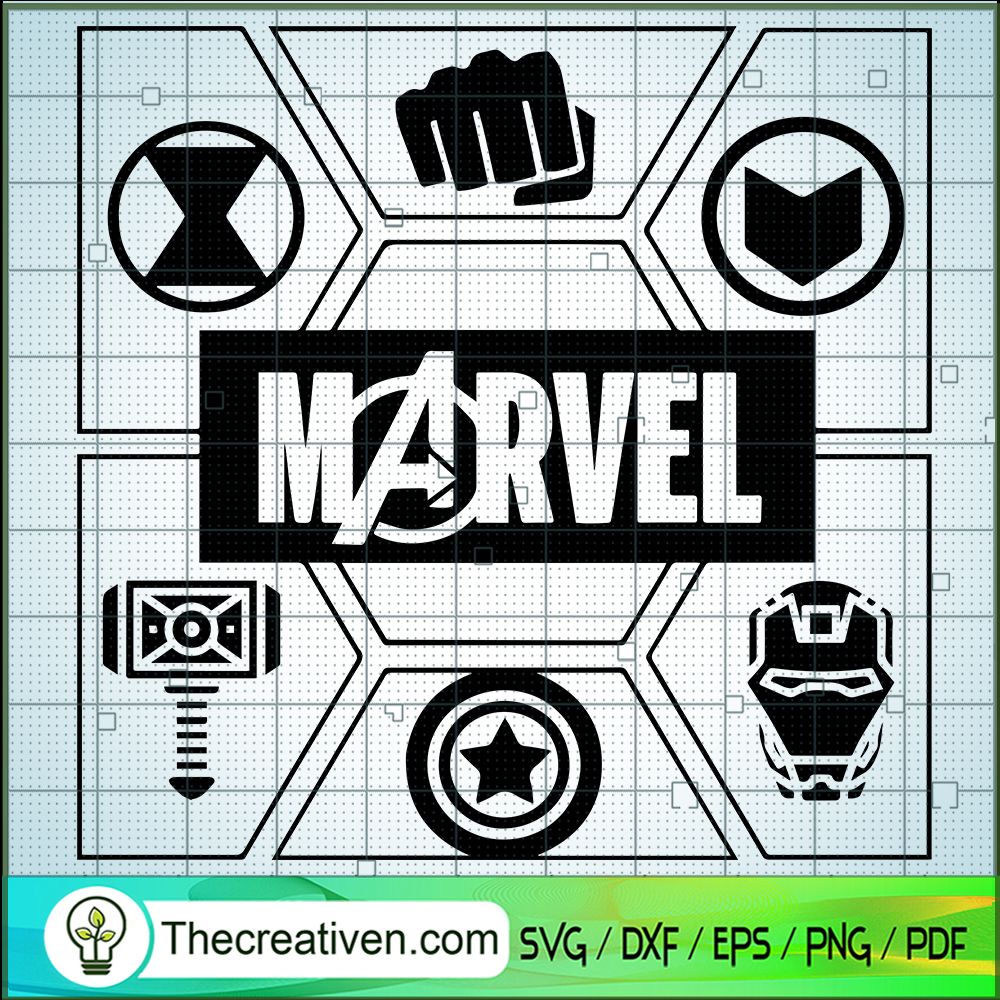 Marvel Logo SVG, Avengers Heroes Logo SVG, Marvel Comics SVG 1 Marvel Logo SVG, Avengers Heroes Logo SVG, Marvel Comics SVG