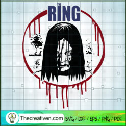 The Ring SVG, Ghost SVG, Scary Halloween SVG