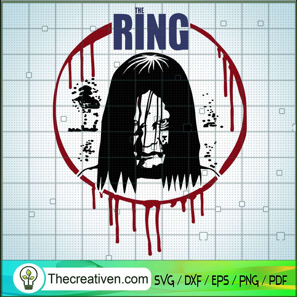 The Ring SVG, Ghost SVG, Scary Halloween SVG 1 The Ring SVG, Ghost SVG, Scary Halloween SVG