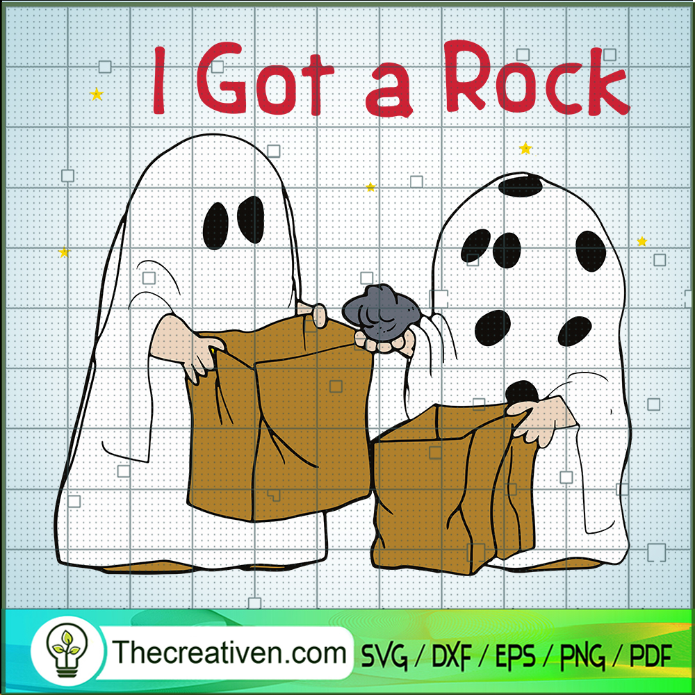 I Got A Rock SVG, Halloween Boo SVG, Funny Ghost SVG 1 I Got A Rock SVG, Halloween Boo SVG, Funny Ghost SVG