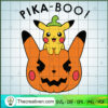 Pika-Boo SVG, Pikachu Halloween SVG, Pikachu With Pumpkin SVG 3 40 copy 1