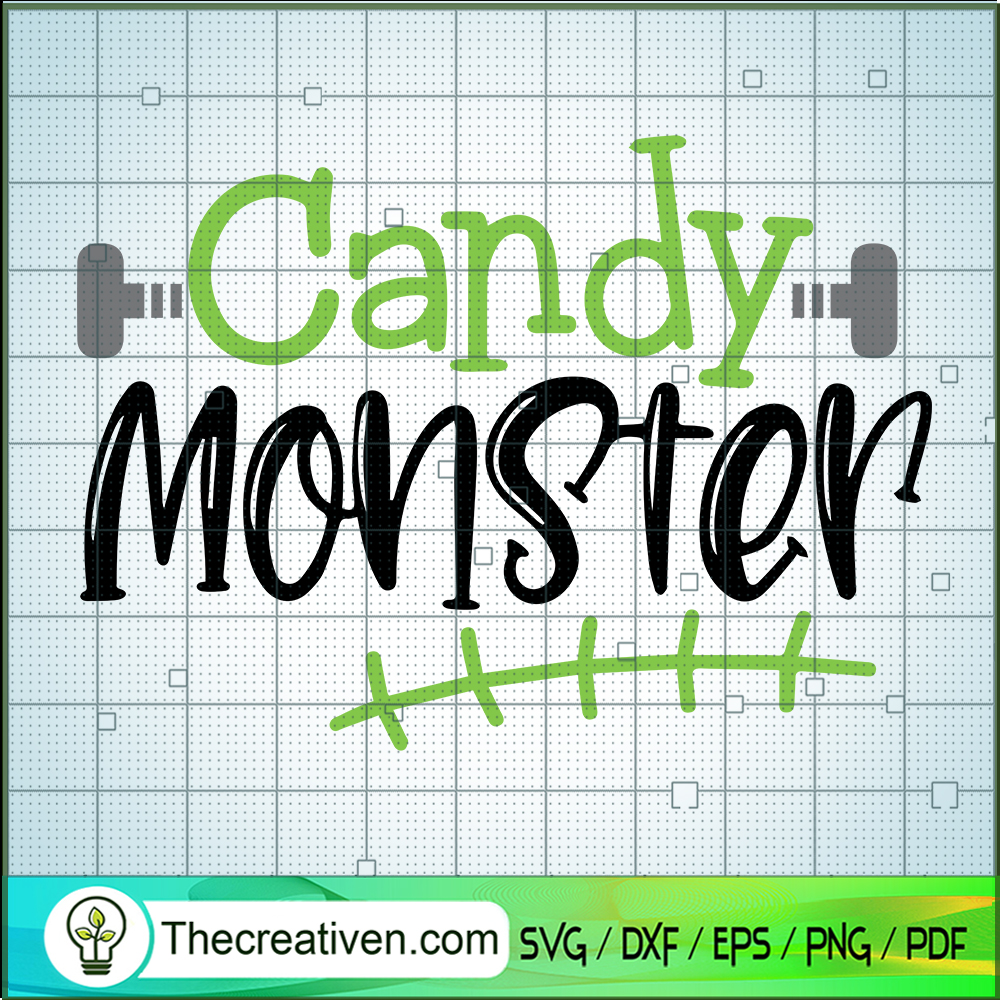 Candy Monster SVG, Monster Frankenstein SVG, Spooky Halloween SVG 1 Candy Monster SVG, Monster Frankenstein SVG, Spooky Halloween SVG