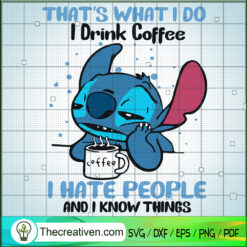That's What I Do I Drink I H SVG Cut File for Cricut