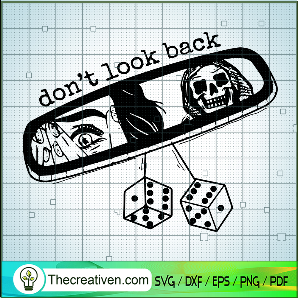 Don't Look Back SVG, Horror Ghost SVG, Happy Halloween SVG 1 Don't Look Back SVG, Horror Ghost SVG, Happy Halloween SVG