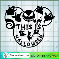 This Is Halloween SVG Cut File for Cricut & Silhouette Design 112562