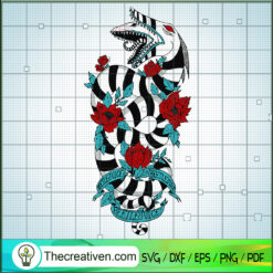 Beetlejuice Sandworm SVG Cut File for Cricut & Silhouette