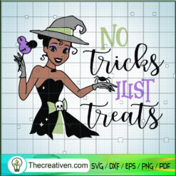 No Tricks Just Treats SVG Cut File for Cricut & Silhou Design 112568