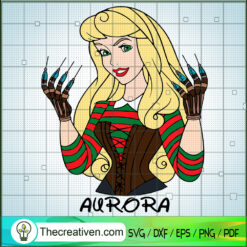 Aurora Freddy Krueger Costume SVG Cut File for Cricut & Silhouette