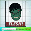 Flesh Hulk SVG, Angry Hulk SVG, Marvel SVG