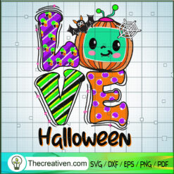 Cocomelon Love Halloween SVG Cut File for Cricut & Silhouette