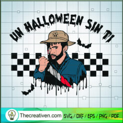 Bad Bunny Un Halloween Sin Ti SVG Cut File for Cricut & Silhouette