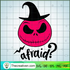 Jack Afraid? SVG Cut File for Cricut & Silhouette
