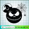 Jack Skellington Mickey Ears SVG Cut File for Cricut & Silhouette