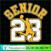 Air Senior 2023 SVG, Air Basketball SVG, Senior 23 SVG