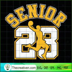 Air Senior 2023 SVG, Air Basketball SVG, Senior 23 SVG