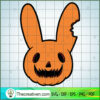 Bad Bunny Pumpkin Logo SVG Cut File for Cricut & Silhouette 3 Bad Bunny Halloween copy