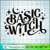 Basic Witch SVG, Witches SVG, Halloween SVG 2 Basic Witch copy