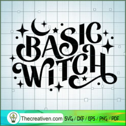 Basic Witch SVG, Witches SVG, Halloween SVG