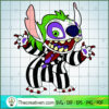 Stitch x Beetlejuice SVG, Funny Stitch Halloween SVG, Beetlejuice SVG 2 Beetlejuice x Stitch copy 1