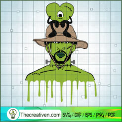 Bad Bunny Frankie SVG, Frankenstein Bunny SVG, Bad Bunny Halloween SVG