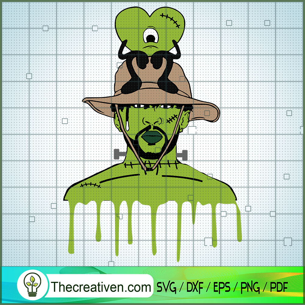 Bad Bunny Frankie SVG, Frankenstein Bunny SVG, Bad Bunny Halloween SVG 1 Bad Bunny Frankie SVG, Frankenstein Bunny SVG, Bad Bunny Halloween SVG