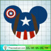 Captian American Mouse Head copy