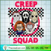 Creep Squad SVG, Horror Squad SVG, Horror Halloween SVG