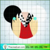 Cruella Mouse Head SVG, Mickey Head SVG, Disney Wicked SVG