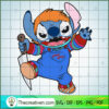 Chucky x Stitch SVG, Chucky Horror SVG, Stitch Halloween SVG 2 Chucky x Stitch copy