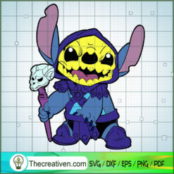 Disney Halloween Stitch SVG, Stitch Witch SVG, Funny Halloween SVG