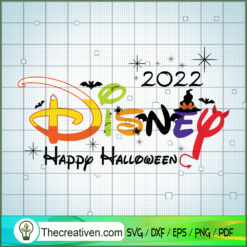 2022 Disney Happy Halloween SVG Cut File for Cricut & Silhouette