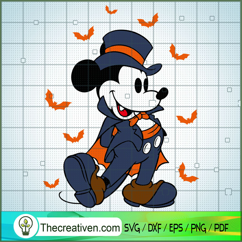Mickey Vampire SVG, Mickey Devil SVG, Happy Halloween SVG 1 Mickey Vampire SVG, Mickey Devil SVG, Happy Halloween SVG