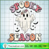 Spooky Season SVG, Floral Ghost SVG, Halloween Spooky SVG 2 Ghost Spooky Season 1 copy
