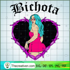 Heart Bichota Karol G SVG, Karol G SVG, Singer SVG