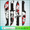 Horror Movie Characters In K SVG Cut File for Cricut 2 Horror movie characters in knives Bloody copy