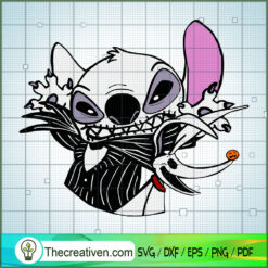 Jack And Zero x Stitch SVG Cut File for Cricut & Silhouette