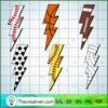 Lightning Bolt Ball SVG Cut File for Cricut & Silhouette 2 Lightning Bolt copy
