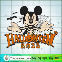 Mickey Halloween 2022 SVG, Disney Halloween SVG, Happy Halloween SVG