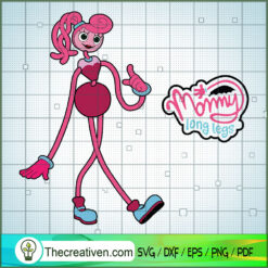 Mommy Long Legs SVG, Poppy Playtime SVG, Disney SVG