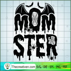 Momster SVG, Vampire SVG, Halloween SVG