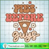 Pies Before Guys SVG, Retro Sparkle SVG, Fall Autumn SVG 2 Pies Before Guys copy