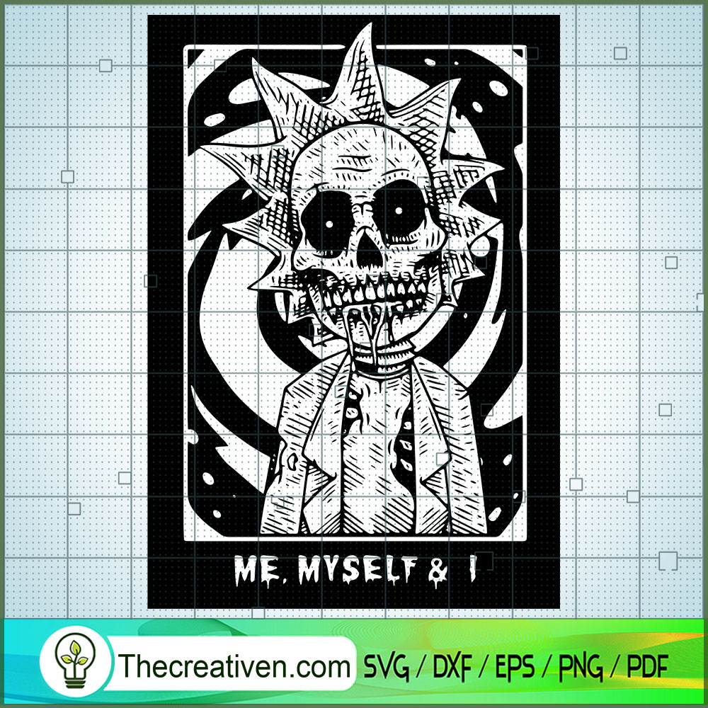 Rick Me Myself And I SVG, Rick And Morty SVG, Rick Halloween SVG 1 Rick Me Myself And I SVG, Rick And Morty SVG, Rick Halloween SVG