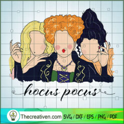 Sanderson Sister Hocus Pocus SVG, I Smell Children SVG, Halloween SVG