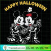 Skeleton Disney Happy Halloween SVG Cut File for Cricut & Silhouette