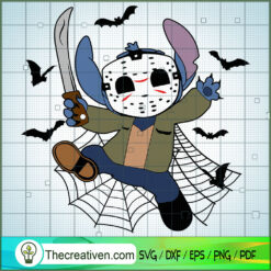 Stitch x Jason Voorhees SVG Cut File for Cricut & Silhouette