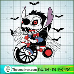 Stitch x Jigsaw SVG, Stitch Horror SVG, Stitch Halloween SVG