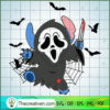 Stitch x Scream Ghost SVG, Stitch Halloween SVG, Disney Halloween SVG 2 Stitch x Scream Ghost copy