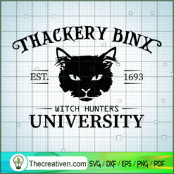 Thackery Binx Witch Hunters  SVG Cut File for Cricut